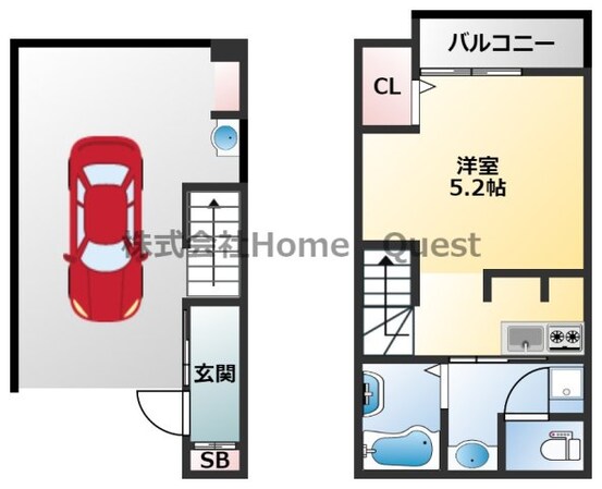 あんしん＋VieM八尾13-1005の物件間取画像